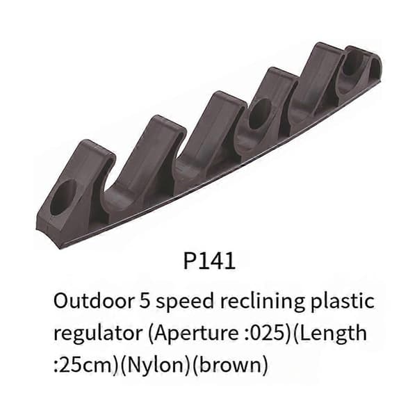 Adjustment Brackets for Chaise 5-Position Backrest Adjuster for Outdoor Patio Lounge Plastic Ho