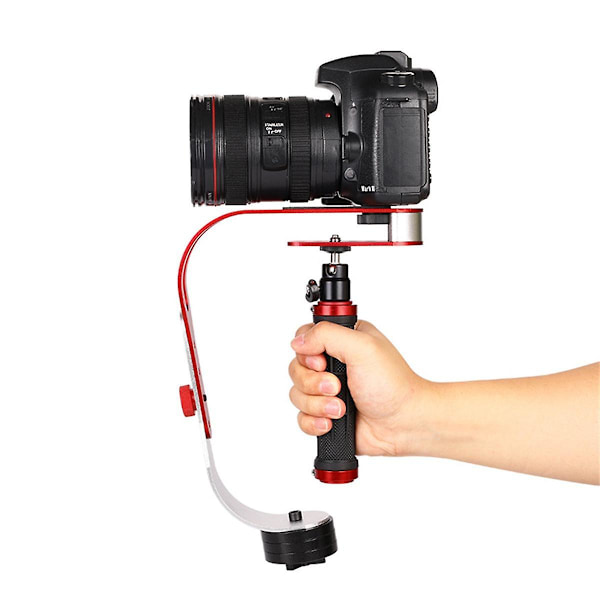 XJ-Dslr Kameraer Videokamera Bærbar Bueformet Håndholdt Stabil Video Stabilisator Anti-risting Balanse Sta