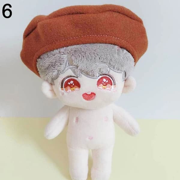 20 cm dukkehat Dukke baskerhatte 6 6 6