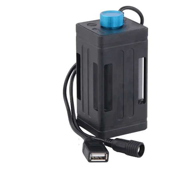 Vedenkestävä 18650 Akku Power Bank Kotelo USB-latauksella Puhelimelle DC 8.4V Akku Kotelo Led-pyöränvalon Lisävarusteille