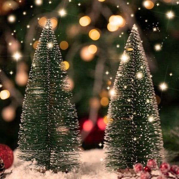 Mini Grön Julgran, Konstgjord Julgran, Mini Julgran