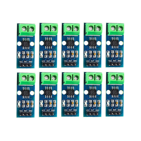 XJ-10kpl 5a Alueen Virta-anturi Acs712 Moduuli AC/DC Tehoanturilevy (5a)