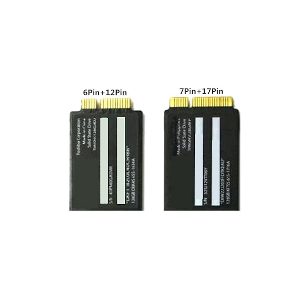 XJ-2 stk 2012 Overførselskort Ngff Ssd Sata til A1466 Konverteringshoved til /air/a1465 Harddisk Overførselsbil
