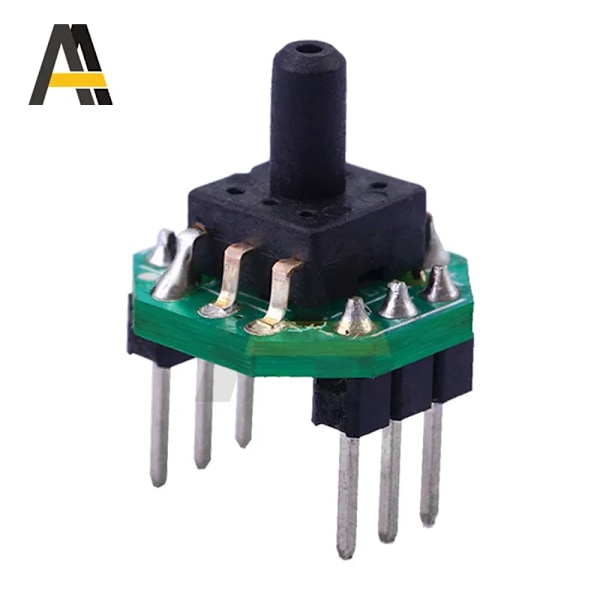 Barometrisk Trycksensor DC0.5-4.5V Sändarmodul Vakuum Negativt Tryck XGZP6847A 0 till 700kPa Syre Gastestare Kort