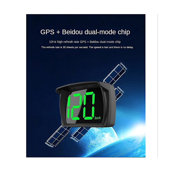XJ-Hud GPS Speedometer Digital Hastighedsmåler Til Lastbiler, USB Kabel Installation Præcise Opdateringer