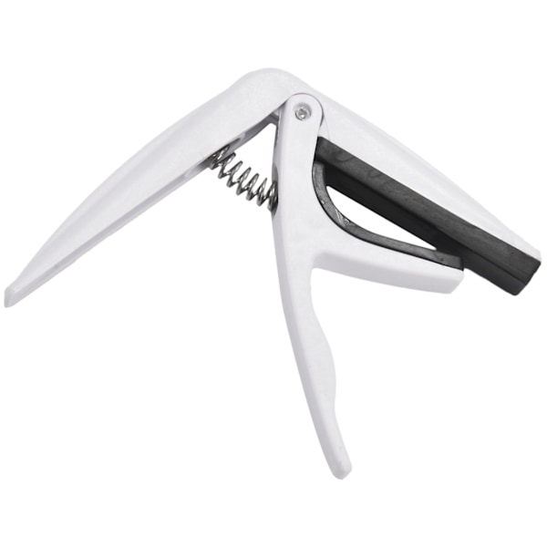 XJ-Snabbt Byte Trigger Capo Key Clamp Fr Akustisk Elektrisk Klassisk Ukulele, 02# Vit