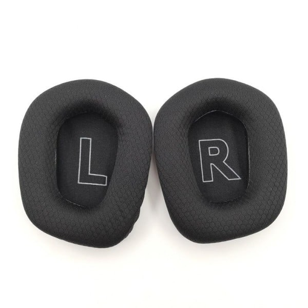 XJ-ørepluter / hodebøyleputer for Logitech G733 G335 svart