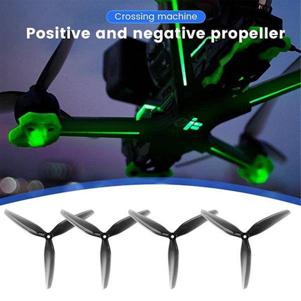 XJ-4 Par Til 7x4x3 7040 3-bladet Pc Propel Til Rc Fpv Freestyle 7 tommer Lang Rækkevidde Lr7 Cinelifter Dr