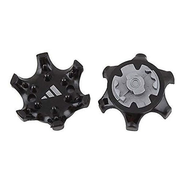 Enkle utskiftbare pigger for golfsko, 14 stk/sett, golfpigger, skruesystem, raske og enkle å bytte, slitesterke pigger, ultra tynne pigger for golf, svart
