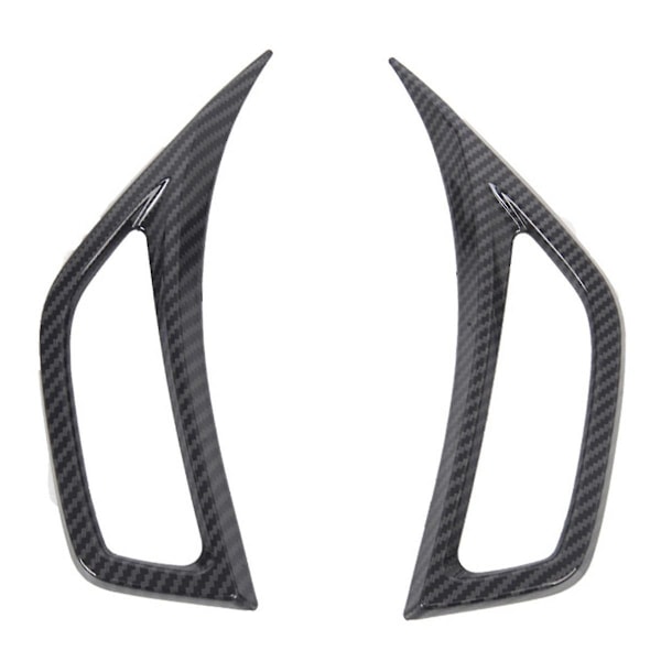 XJ-Body Plate Trim Bil Luftuttak Patch Bil Eksteriør Hjul Øyenbryn Dekorasjonsdeksel For 18+ Wrangler/ Jt C