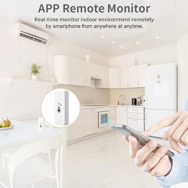 Wifi Temperatur- og Fuktighetssensor Termometer[XJ]