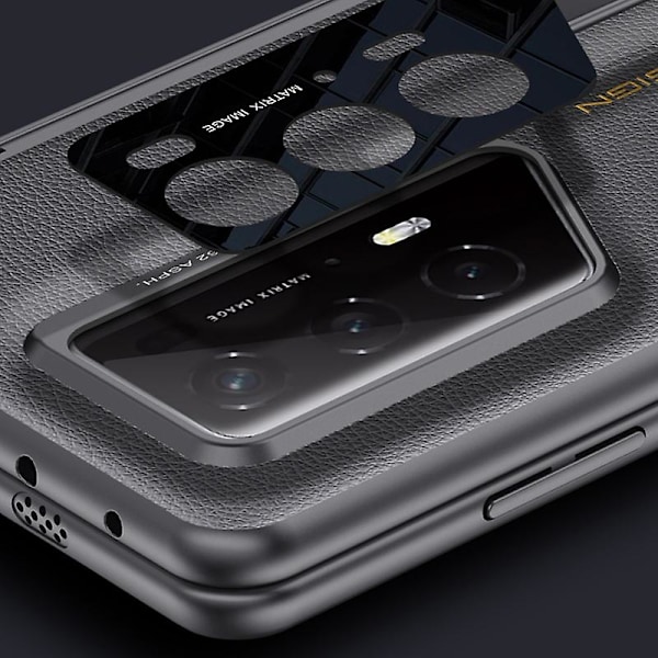 XJ-Honor Magic V2 RSR Porsche Design -kotelo, pinnoitettu PC-jalustalla ja vakoilunestokalvolla (YJD) Harmaa