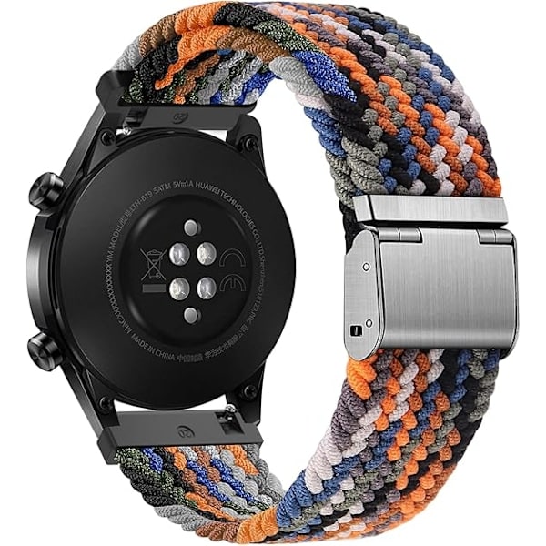 22 mm Urrem til Huawei Watch GT2, GT2 Pro, Watch GT/3/3 Pro/GT2e, Galaxy Watch 3 45 mm, Galaxy Watch 46 mm, Gear S3 Frontier