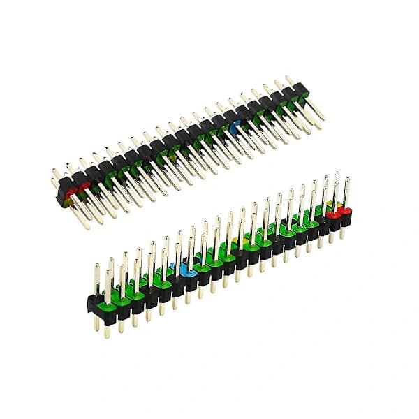St Gpio Er For Null Dobbel Rad Med 20 Stifter Stift Gpio Kontakt Stac E, 2 stk X 20