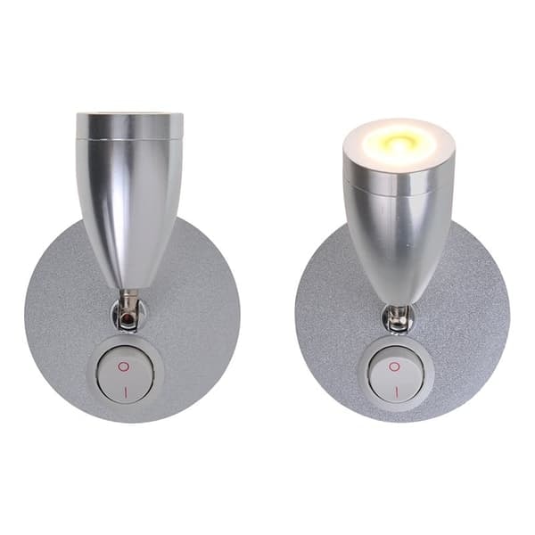 XJ-Påbygningsspot 1-led drejelig 12V 160lm Ø65x70-110mm