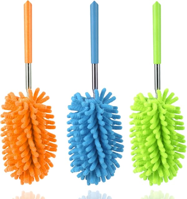3-pack Microfiber Dusters, Up to 78 cm - Retracta, ZQKLA