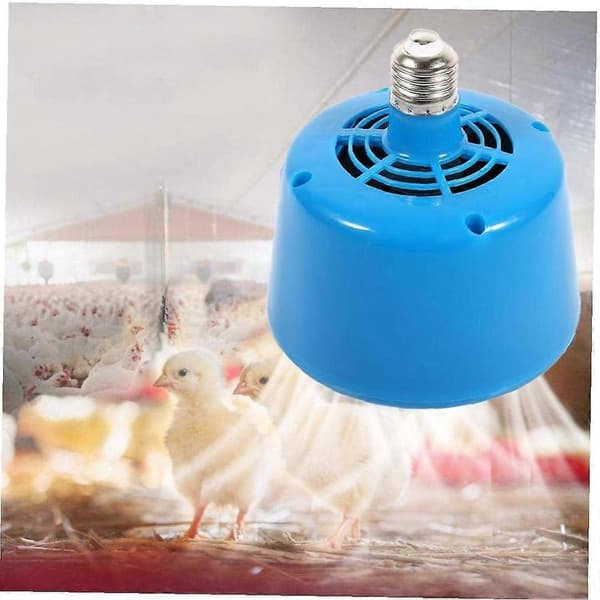 Animal Brooder Heat Lamp Chicken Coop, Even Heating Brooding Lamp with Body-Friendly Warmth, Flame Retardant Shell for Long-Lasting Use
