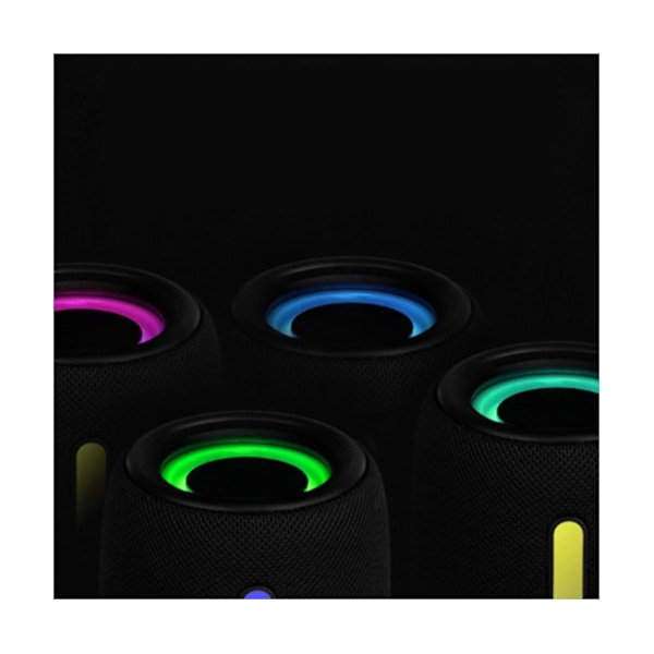 XJ-F26 Tws Trådlös Bluetooth 5.3 10w Portabel Högtalare Högeffekts Högtalare Rgb Färgglatt Ljus Subwoofer