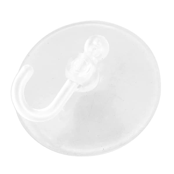 Delar 50mm Diameter Bad Pvc Klar Sugekoppkrok
