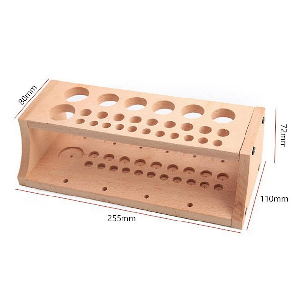 Tool Rack DIY Leather Tool Rack Leather Art Pressure Wax Line Storage Box Solid Wood Tool Storage B