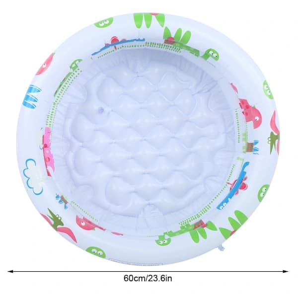 Oppustelig pool Småbørnspool BLÅ-90CM Blue-90cm[XJ]
