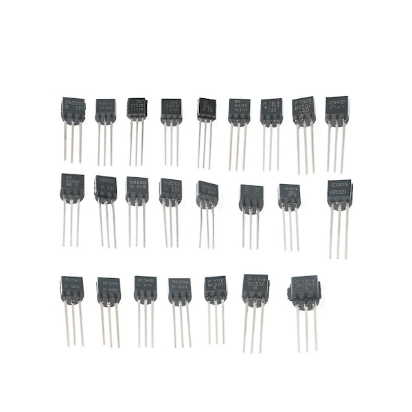 XJ-840 stk. To-92 Diode Transistor Sæt 24 Specifikationer Transistor Kit