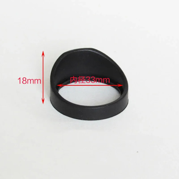 1 Par Gummi Øjestykker Øjenkopper Et Par Øjenbeskyttere Indvendig Diameter 33 mm 36 mm til Mikroskop Kikkert Teleskoper