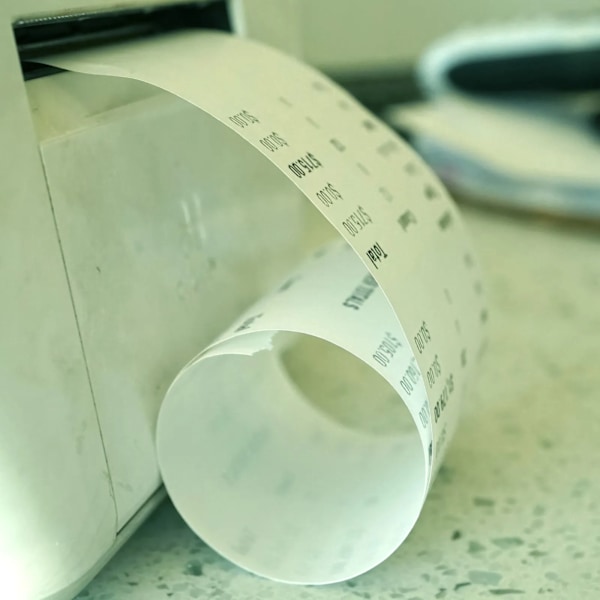 Grossist 10 Rullar Kvittopapper Hösthusdekorationer Inuti Termopapper Kassa Kreditkort Backupkameror för Din Skrivare Utskrift