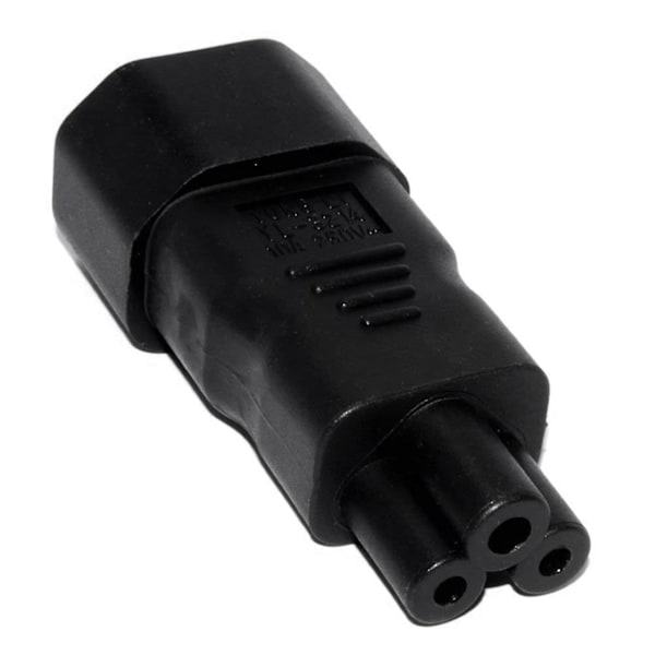 XJ-2x Pdu Ups C14 Till C5, Iec320 C13/c14 Till C5/c6 Nätkabel För Bärbar Dator Strömförsörjningskabel Adapter