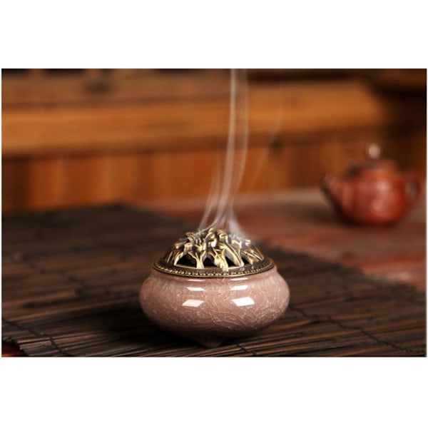 XJ-Porcelæn Røgelsesskål Røgelsesbrænder, Aromaterapi Brænder