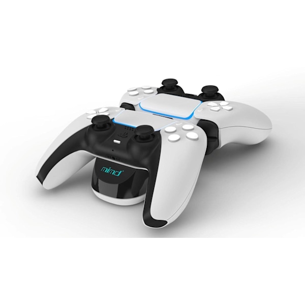XJ-Dubbelladdstation för två handkontroller - för PS5/ Playstation 5
