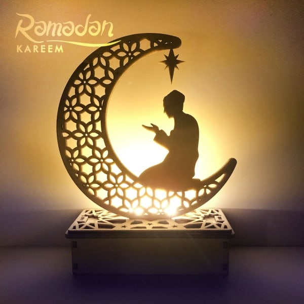 XJ-Ramadan eid mubarak dekorasjon LED-lys