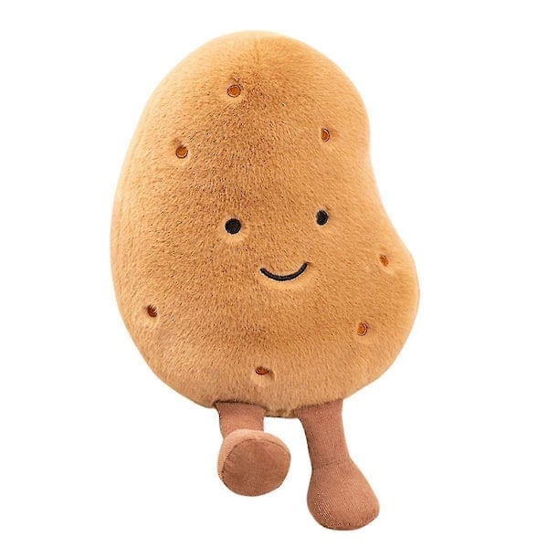 Stor Potatis Plyschleksak - Kawaii Potatis Plysch - Mjuk Matkudde Leksak - Söt Plyschleksak Present A