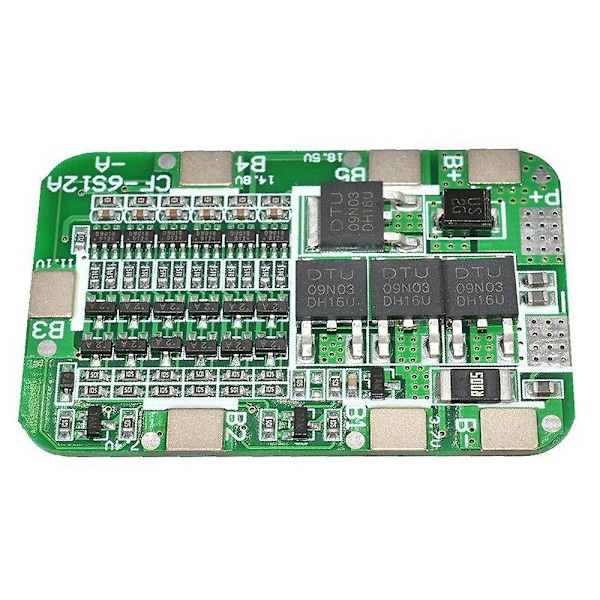 XJ-2st 6s 15a 24v Pcb Bms Laddare Skyddskort För 6 18650 Li-ion Litium Battericell Modul Diy