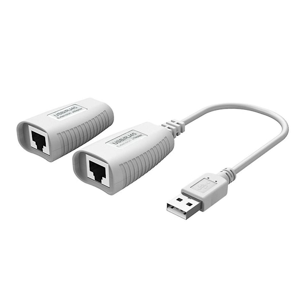 XJ-Usb til Rj45 Ethernet Adapter Usb 2.0 Rj45 Nettverkskort Utvider Usb Lan Rj45 Nettverkskort For Laptop