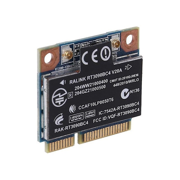 XJ-Trådlöst Nätverkskort 300m Wifi Wlan Bluetooth 3.0 Pci-e Kort För Rt3090bc4 Probook