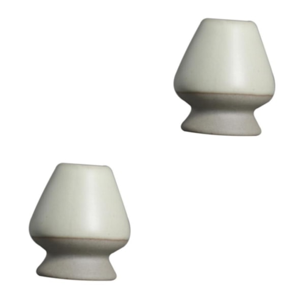1/2/3 Handgjord Matcha Visphållare Te-ceremoni Teset för Ljusgrön 6 x 7cm 2S 2-pack Ljusgrön 6 x 7cm