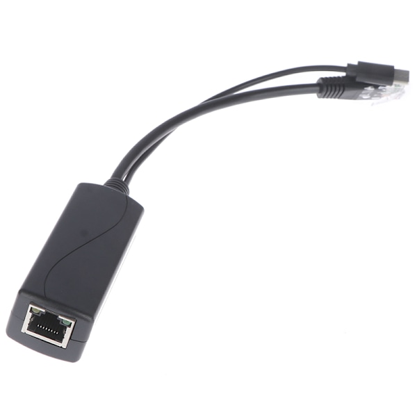 XJ-TYPE-c poe -jakaja USB 48 V - 5 V virta Ethernetin kautta