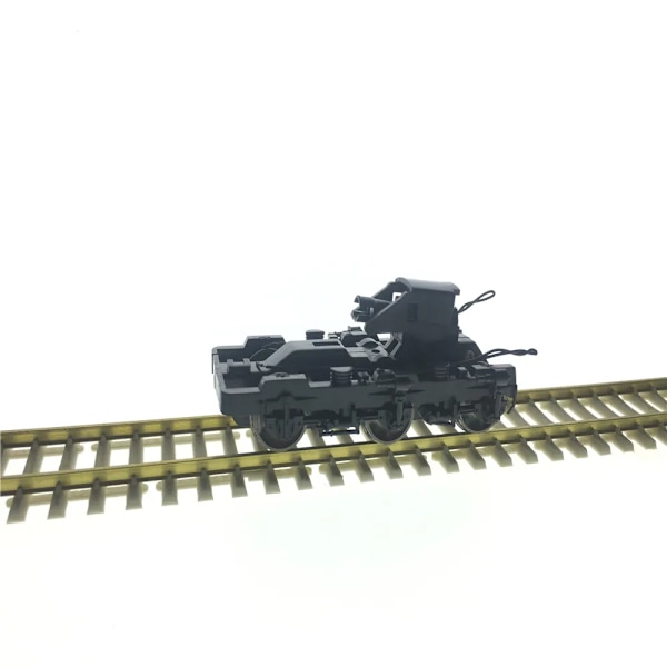 2 stk. HO Tog Model Tilbehør Skala 1:87 Elektrisk Tog Tilbehør Chassis Bogier Model Byggesæt