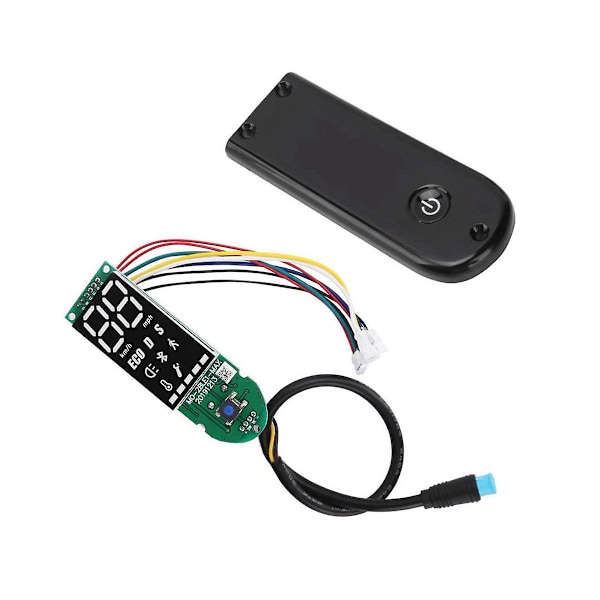 XJ-Elektrisk Scooter BT Digital Display Instrumentpanel Med Displaypanelskydd För Max G30