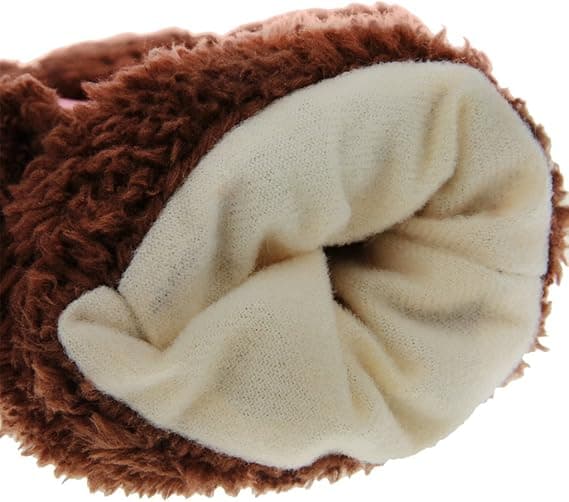 Luffer til kvinder piger vinter kattepote luffer kaffe plys handske