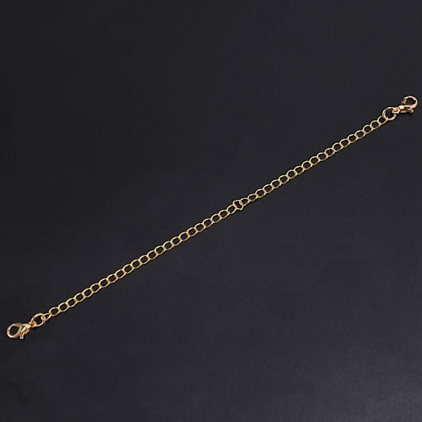 XJ-12st Kedjeförlängare, 6 Storlekar Rostfritt Stål Armbandsförlängning Halsbandsförlängare För DIY Smycken