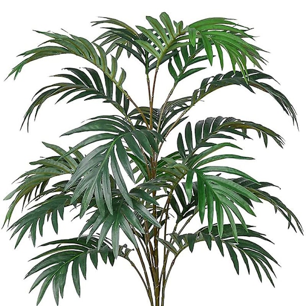 XJ-Kunstig Palmeplante Blad Kunstig Tropisk Stort Palmeblad Kunstig Plante
