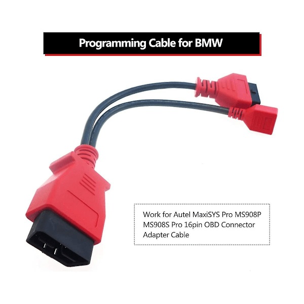 XJ-Obd2 För Maxisys Pro Ms908p Scanner Adapter, Programmeringskabel För , 16pin Obd Ii Adapter
