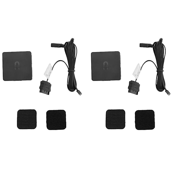XJ-2x 5v 3 Pin Til 12v 4 Pin Rgb Konverter Hub 5v Rgb Til 12v Rgb Bundkort Belysningsadapter Til Pc