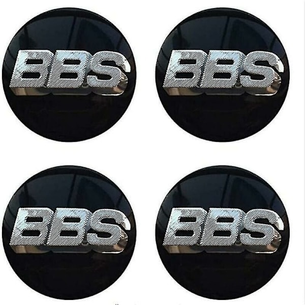 BBS Pyöränkeskiömerkit Emblem 4 kpl 65mm BBS Auton Kapselin Logomerkki Tarra Auto Pyöränkeskiömerkki Navan Emblem