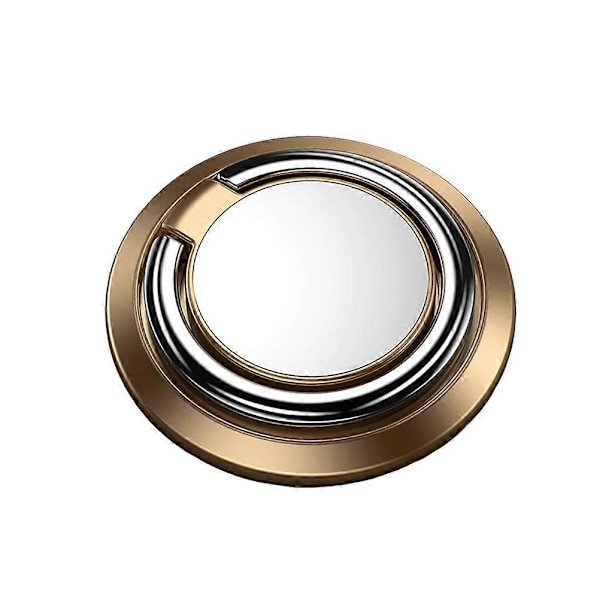 XJ-Mobiltelefon Ringholder Stativ Magnetisk Telefonring Fingerstøtte 360 Rotasjon Metall Ringgrep