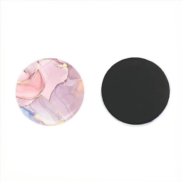 Coolt PopSocket-greb & stativ i marmor til telefoner - Fleksibel holder