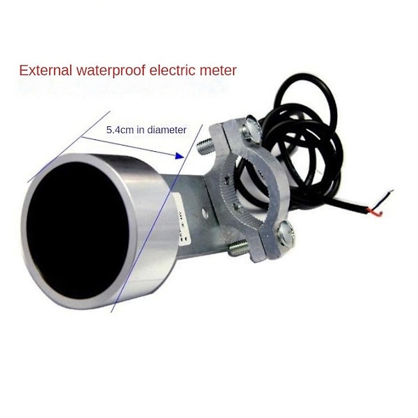 XJ-Dc6-120v Blybatteri Kapacitetsindikator LED Digital Voltmeter Spänningsmätare 48v
