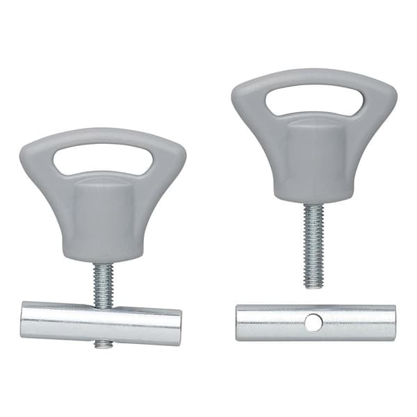 XJ-Markiskenastopp med plastknapp 8-10mm - 2-pack